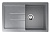Каменная мойка ES-33-342 графитовый EcoStone, 