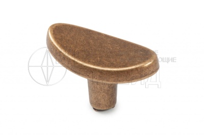 Мебельная ручка RC501MAB.1 (25) FRANCHESKA матовая старинная латунь БОЯРД