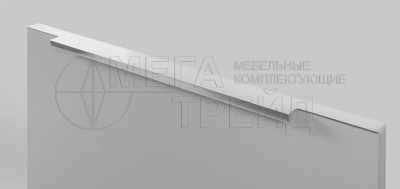 Ручка торцевая RT109CP.1/000/600 хром 600мм