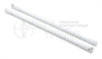 Рейлинг круглый белый на 450мм для ящика СТАРТ SBR08/W/450 (100) БОЯРД