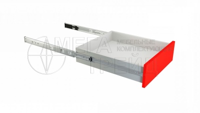 Направляющие шариковые REVERSE 450мм от нажатия+доводчик DB4518Zn/450 (15)