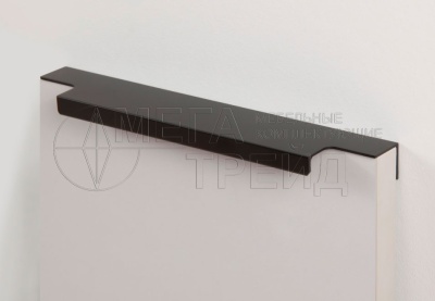 Ручка торцевая RT109BL.1/160/200 (50) черный матовый БОЯРД