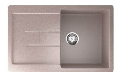 Каменная мойка ES-33-302 песочный EcoStone