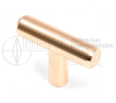 Мебельная ручка кнопка RC200BSG.5 (40) Брашированное сатиновое золото