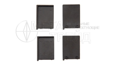 Заглушка боковая ZnAl L-LINE RZ103.02BL чёрный матовый Boyard