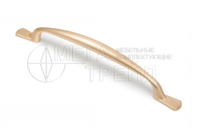 Мебельная ручка RS220SG.4/128 (25) Сатиновое золото 128мм БОЯРД