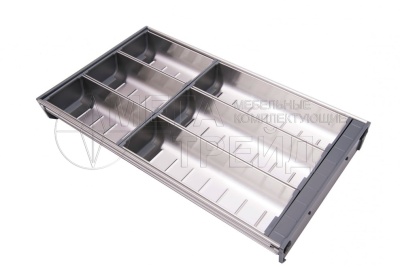 Поддон серый 280x472мм, PC04/GR/280x472(1) БОЯРД