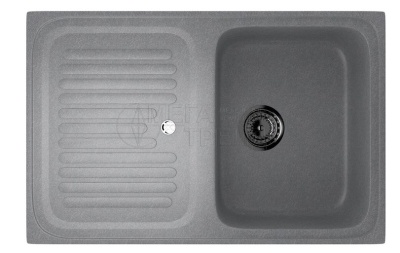 Каменная мойка ES-27-342 графитовый EcoStone