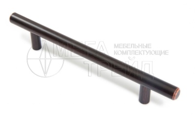 Ручка релинг 192мм d=12мм Брашированная старинная медь RR002BAC.5/192 (10) БОЯРД