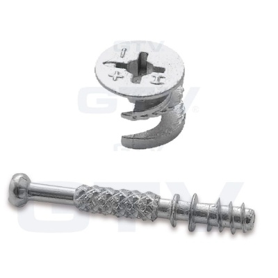 Стяжка эксц.саморез (дюб+эксцентрик) (500)