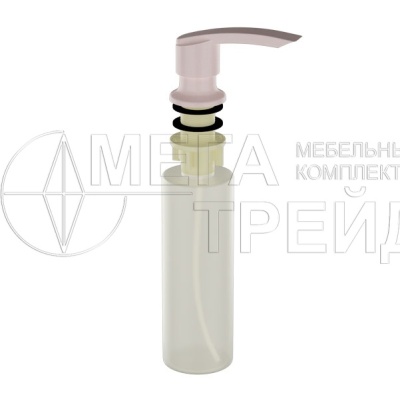 Дозатор кухонный ES-02(311) светло-розовый EcoStone