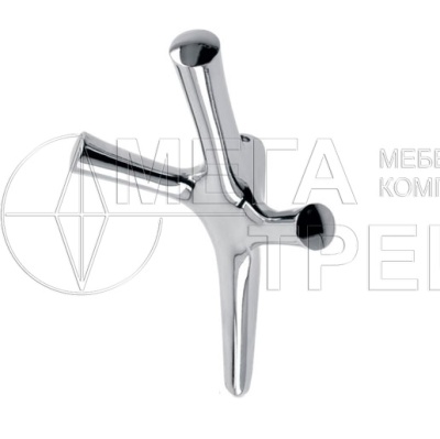 Крючок мебельный WALENCIA, хром GTV