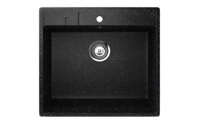 Каменная мойка ES-15-308 черный EcoStone