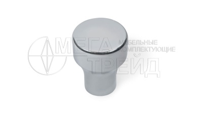 Мебельная ручка кнопка RC333CP.4 Хром полированный БОЯРД