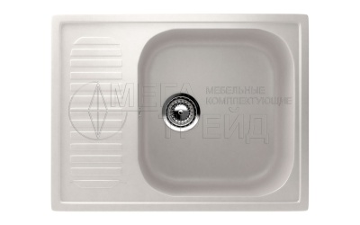 Каменная мойка ES-18-341 молочный EcoStone