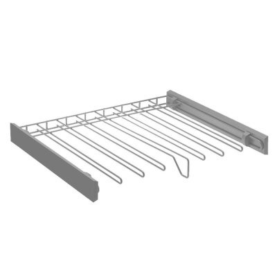 Вешалка для брюк SMART, в модуль 900 мм, на направляющих Versalite, графит W-WSPD90-VE-60 GTV