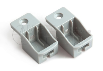 Держатель одинарный для рейлинга серый к ящику СТАРТ SBH40/GR БОЯРД