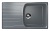 Каменная мойка ES-20-309 темно-серый EcoStone, ECOlogy STONE