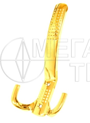 Крючок 3х рожковый хром БОЯРД K305CP.6 (20) БОЯРД