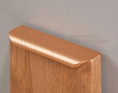 Ручка торцевая RT110SG.1/128/150 сатин.золото 128мм БОЯРД