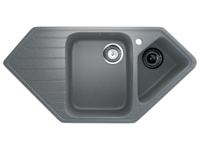 Каменная мойка ES-25-309 темно-серый EcoStone