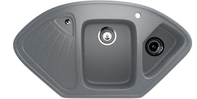 Каменная мойка ES-29-309 темно-серый EcoStone