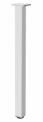 Опора для стола квадратная 820х46х46мм регулируемая алюминиевая GTV