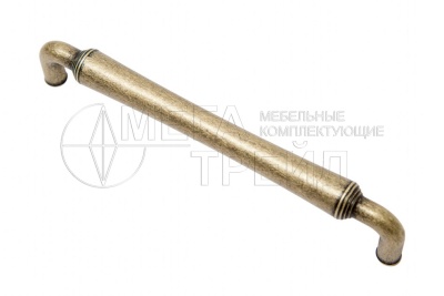 Мебельная ручка RS446EAB.4/160 европ.старин.латунь 160мм БОЯРД