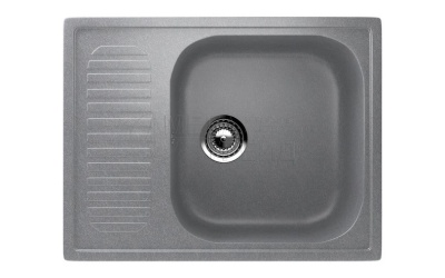 Каменная мойка ES-18-342 графитовый EcoStone