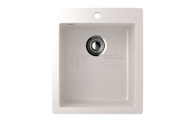 Каменная мойка ES-14-331 белый EcoStone
