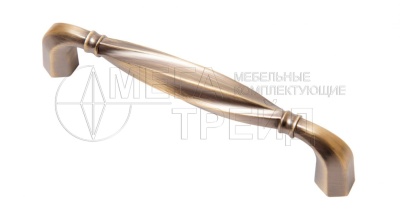 Мебельная ручка RS452MBAB.4/128 (15) мат.браш.бронза БОЯРД