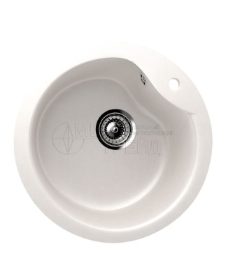 Каменная мойка ES-12-341 молочный EcoStone