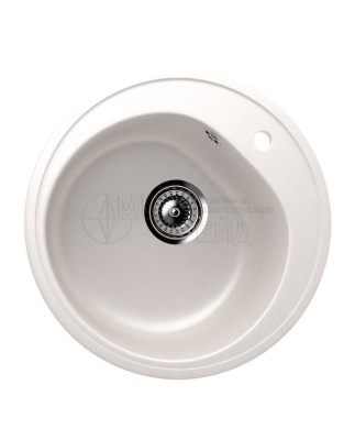 Каменная мойка ES-11-341 молочный EcoStone