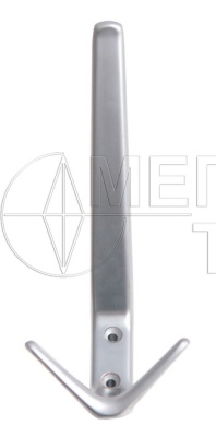 Мебельный крючок K305.05SC.3 сатиновый хром БОЯРД