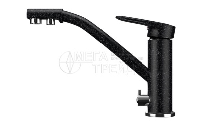 Кухонный смеситель 05-308 черный EcoStone