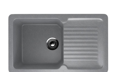 Каменная мойка ES-32-342 графитовый EcoStone