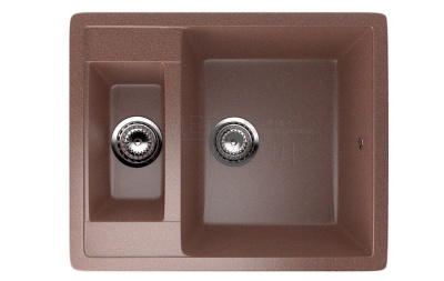 Каменная мойка ES-21-307 терракотовый EcoStone