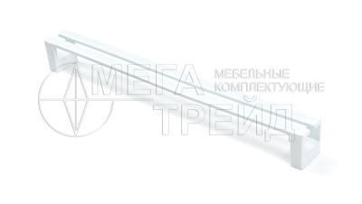 Мебельная ручка RS273W.3/224 (12) Белый 224мм Боярд