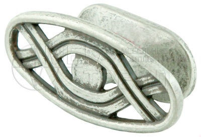 Мебельная ручка кнопка RC404BAZ.4 (45) Чернёный старинный цинк БОЯРД