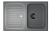 Каменная мойка ES-27-309 темно-серый EcoStone, 