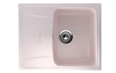 Каменная мойка ES-26-311 светло-розовый EcoStone