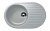Каменная мойка ES-16-310 серый EcoStone, ECOlogy STONE