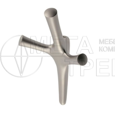 Крючок мебельный WALENCIA, инокс GTV