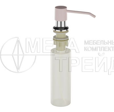 Дозатор кухонный ES-01(311) светло-розовый EcoStone