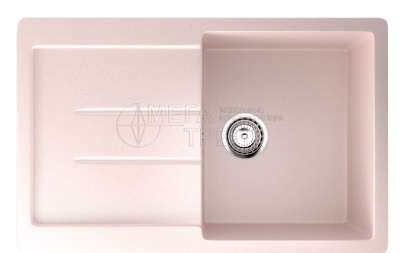 Каменная мойка ES-33-311 светло-розовый EcoStone