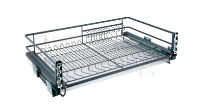 Выдвижная корзина сушка 800мм с доводчиком графит KRS05/1/3/800/GRPH БОЯРД