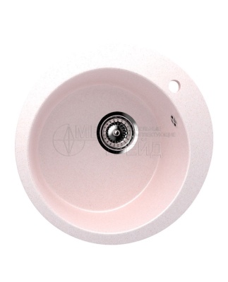 Каменная мойка ES-13-311 светло-розовый EcoStone