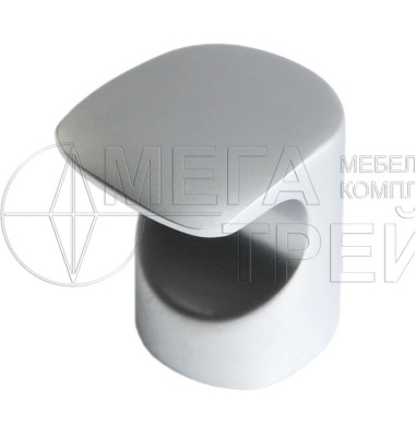 Мебельная ручка кнопка RC007SC.4 (50) БОЯРД мат. хром