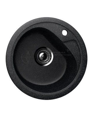 Каменная мойка ES-10-308 черный EcoStone