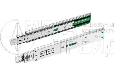 Направляющие шариковые с доводчиком 500мм GTV PK-L-H45-500